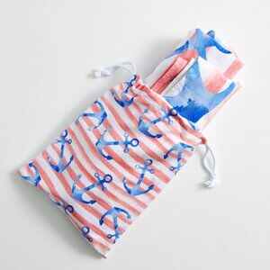 Salty Starfish Towel Beach Anchors Extra Large Quick Dry Sand Free